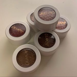 Colourpop eye shadows